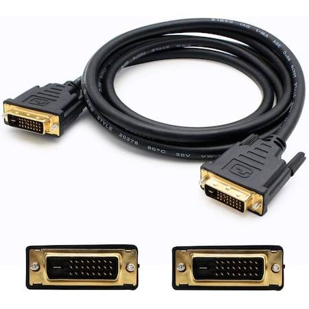 Add-On Addon 5Pk 6.0Ft Dvi M/M Black Cable DC198A-AO-5PK